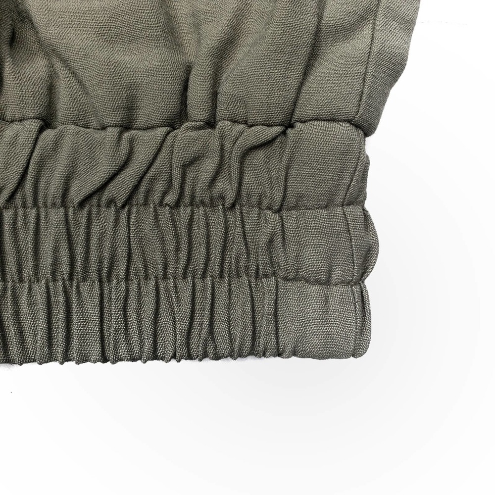 Lulus The Bottom Line Olive Green Cargo Joggers - Picture 6 of 9
